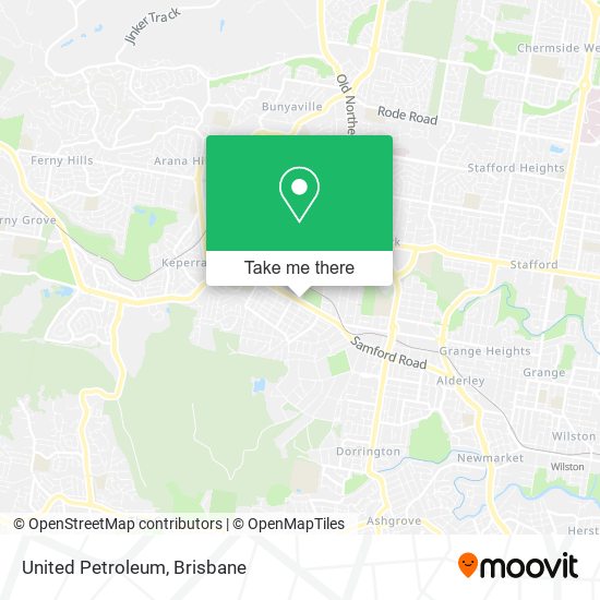 United Petroleum map