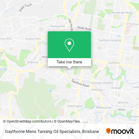 Gaythorne Mens Tanning Oil Specialists map