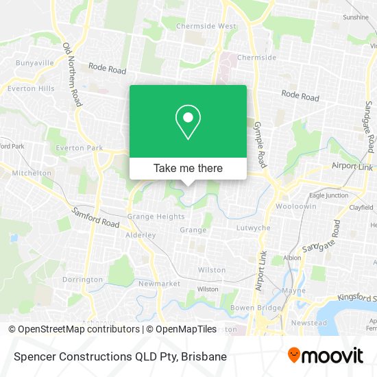 Spencer Constructions QLD Pty map