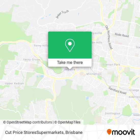 Cut Price StoresSupermarkets map