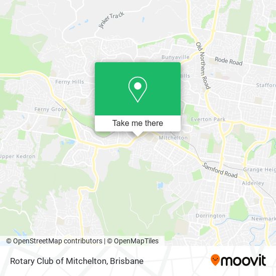 Rotary Club of Mitchelton map