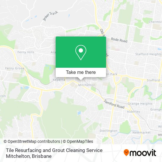 Tile Resurfacing and Grout Cleaning Service Mitchelton map