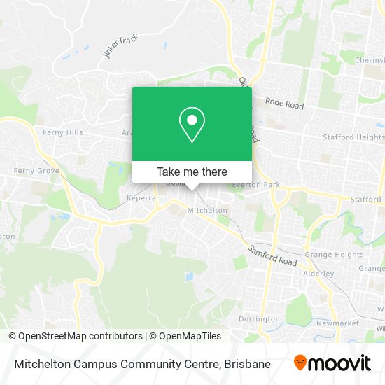 Mitchelton Campus Community Centre map