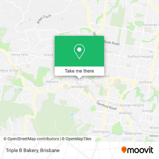 Triple B Bakery map