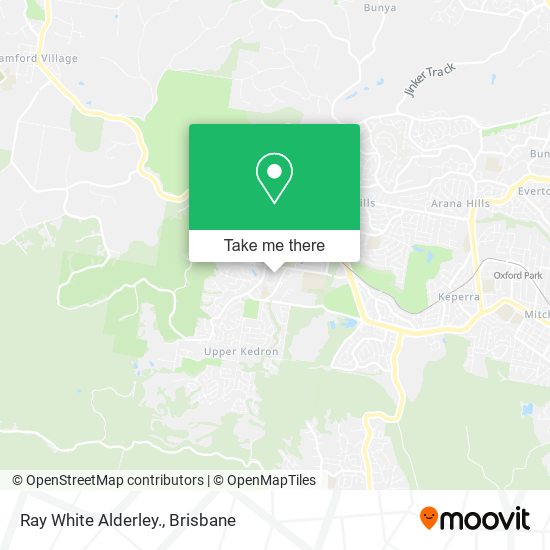 Ray White Alderley. map