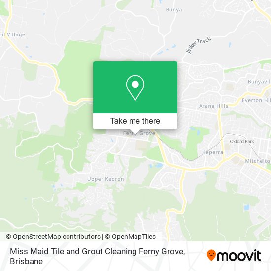 Miss Maid Tile and Grout Cleaning Ferny Grove map