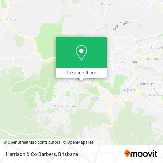 Harrison & Co Barbers map