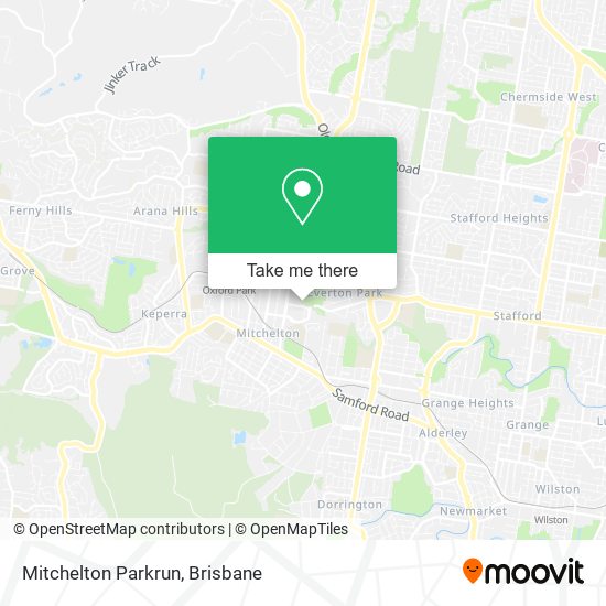 Mitchelton Parkrun map