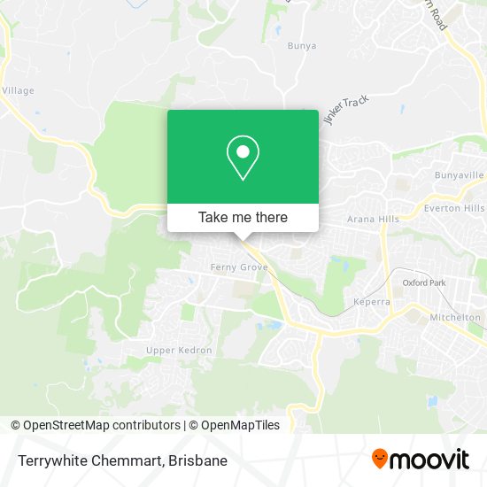 Terrywhite Chemmart map