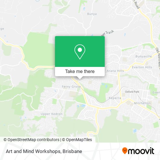 Art and Mind Workshops map