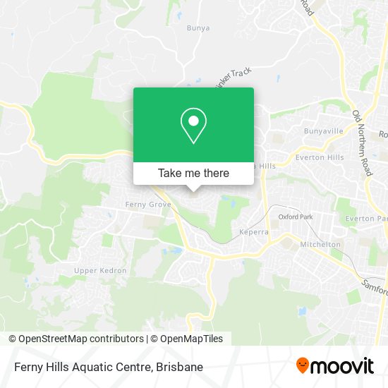 Ferny Hills Aquatic Centre map