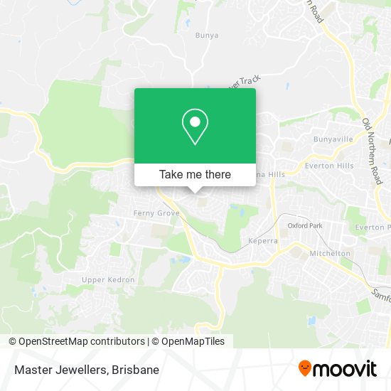 Master Jewellers map