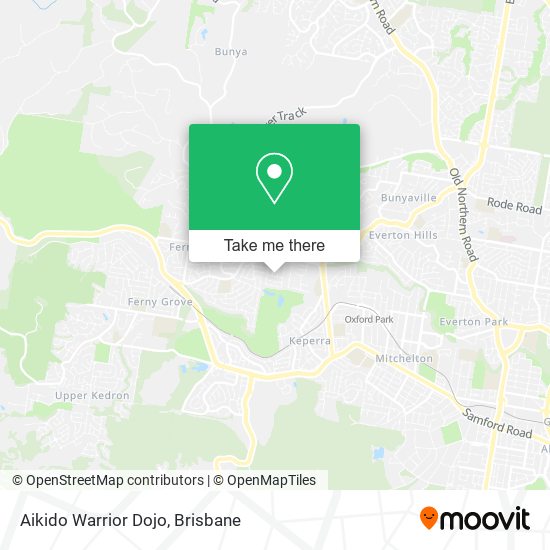 Aikido Warrior Dojo map