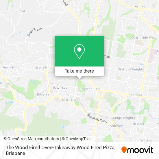The Wood Fired Oven-Takeaway Wood Fired Pizza map