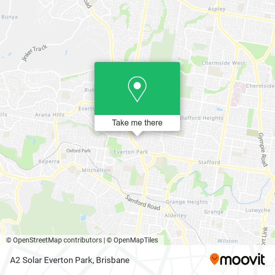 A2 Solar Everton Park map