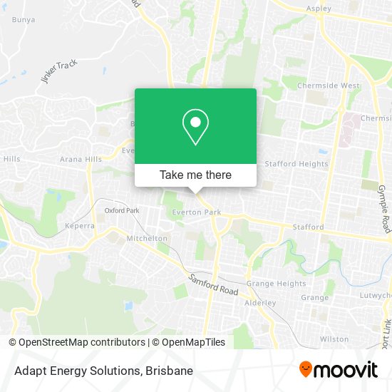 Adapt Energy Solutions map