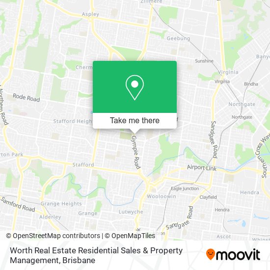 Worth Real Estate Residential Sales & Property Management map