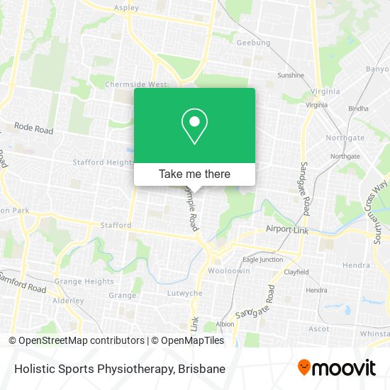 Holistic Sports Physiotherapy map