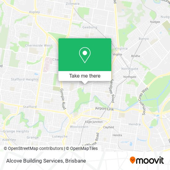 Mapa Alcove Building Services