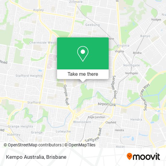 Kempo Australia map