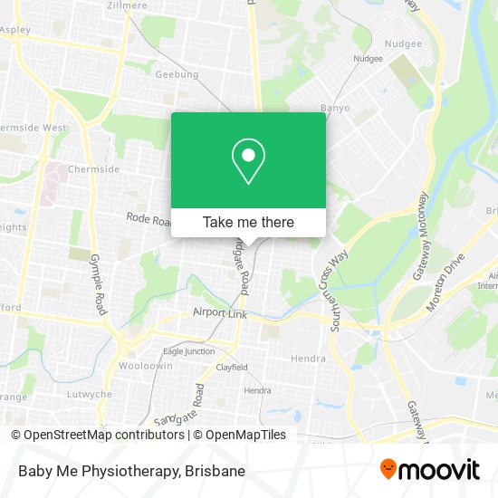 Baby Me Physiotherapy map