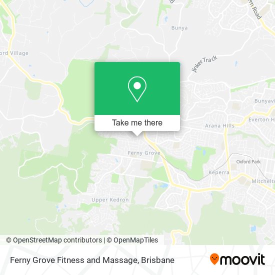 Ferny Grove Fitness and Massage map