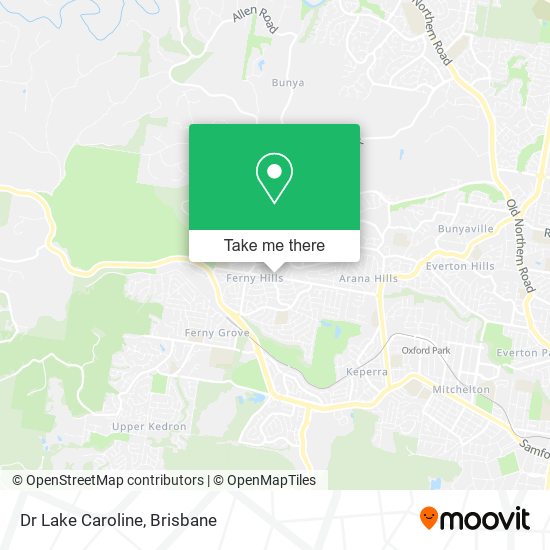 Dr Lake Caroline map