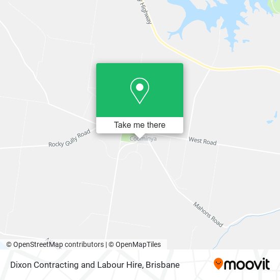 Dixon Contracting and Labour Hire map