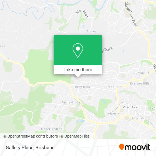 Gallery Place map