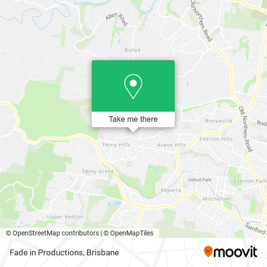 Fade in Productions map
