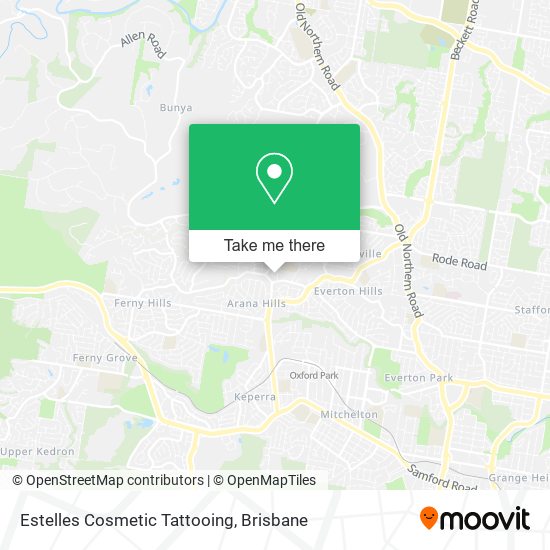 Estelles Cosmetic Tattooing map