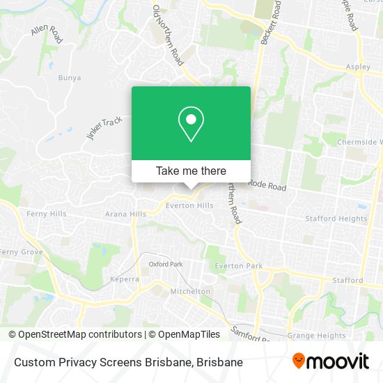 Custom Privacy Screens Brisbane map