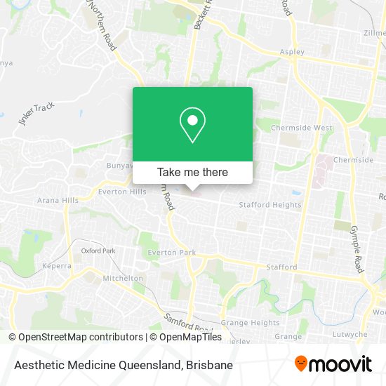 Aesthetic Medicine Queensland map
