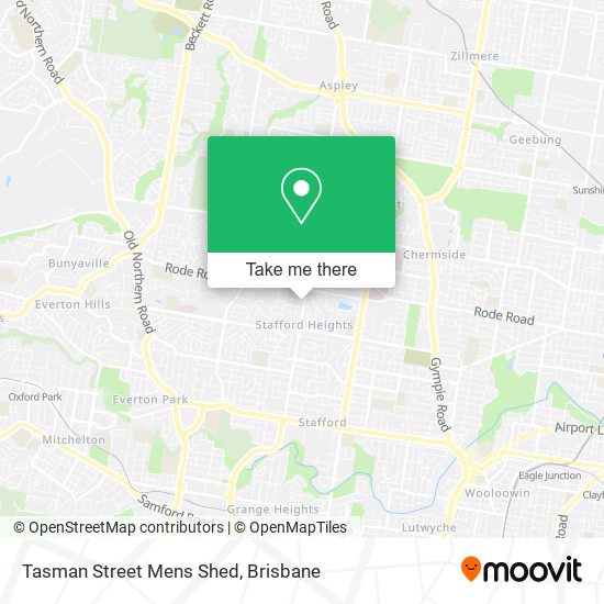 Tasman Street Mens Shed map