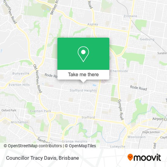 Councillor Tracy Davis map