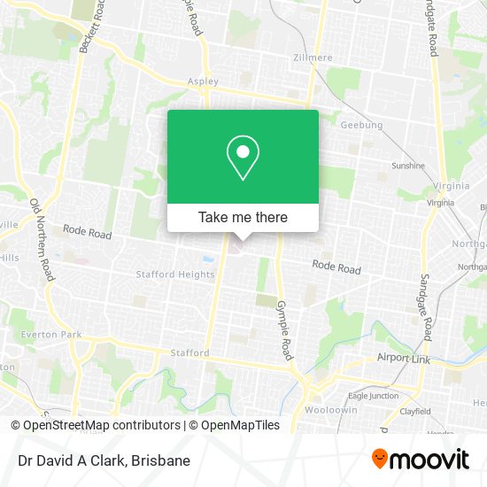 Dr David A Clark map