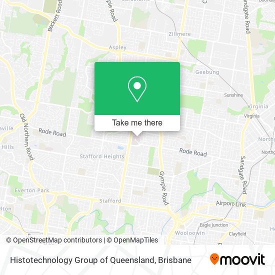 Histotechnology Group of Queensland map