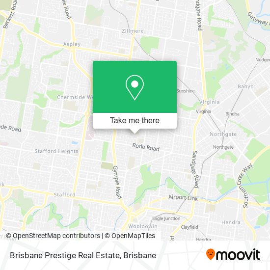 Brisbane Prestige Real Estate map