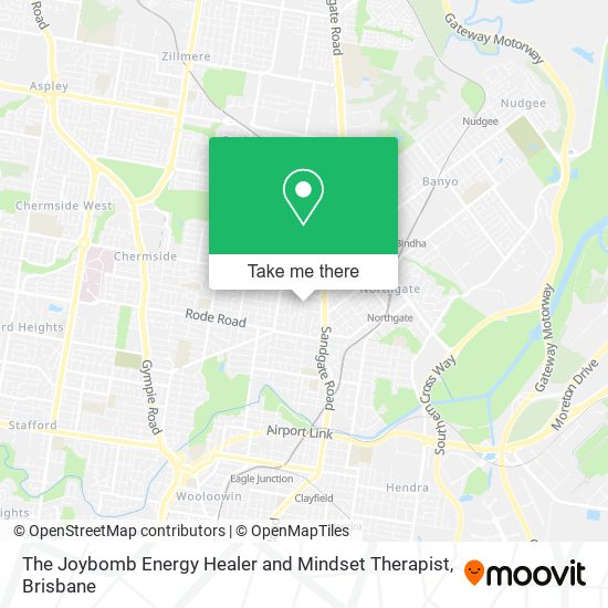 The Joybomb Energy Healer and Mindset Therapist map