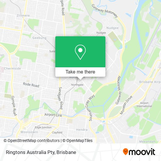 Ringtons Australia Pty map