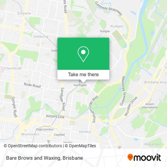 Bare Brows and Waxing map