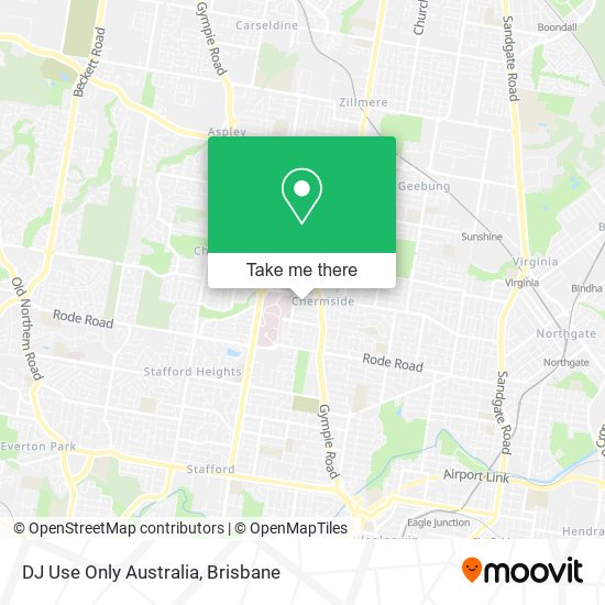 DJ Use Only Australia map