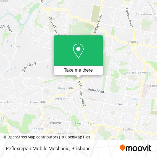Reflexrepair Mobile Mechanic map