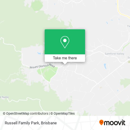 Russell Family Park map