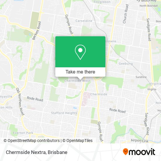 Chermside Nextra map