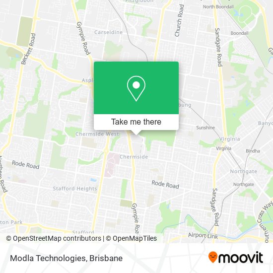 Modla Technologies map