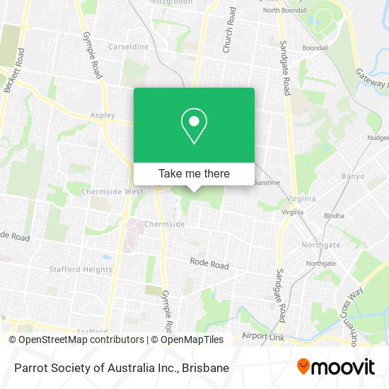 Parrot Society of Australia Inc. map