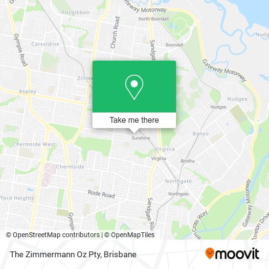 The Zimmermann Oz Pty map