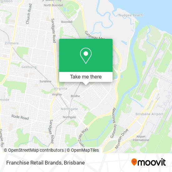 Franchise Retail Brands map