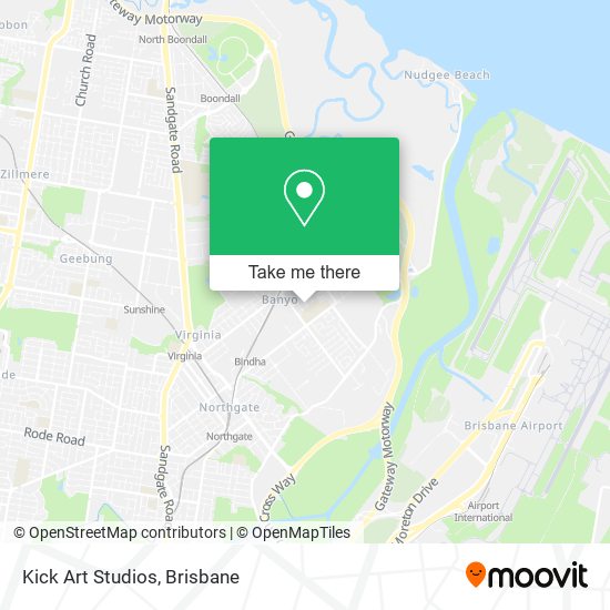 Kick Art Studios map